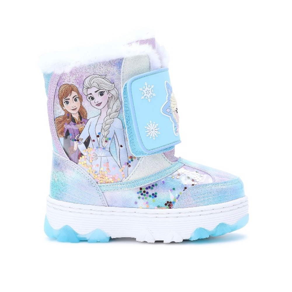 EUC. DISNEY Frozen Elsa And Anna Snow Boots